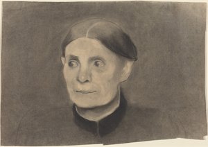 Portret kobiety autorstwa Paula Modersohn-Becker