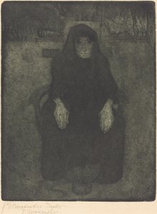 Staruszka autorstwa Paula Modersohn Becker