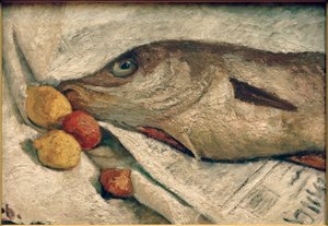 Martwa natura z plamiakiem autorstwa Paula Modersohn Becker
