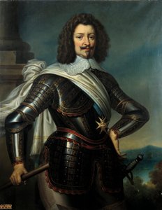 Portret Karola de Lorraine, księcia Joinville, księcia Joyeuse i czwartego księcia Guise (1571-1640) pachwina syna Henri de Guise Obraz Paulina Guerina (1783-1855) XIX w. Ndz. 1,22x0,96 m²