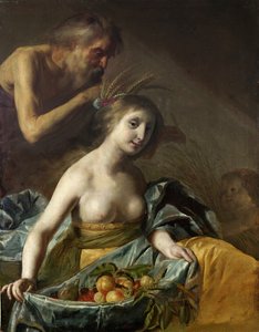 Vertumnus i Pomona, połowa XVII wieku (olej na płótnie)