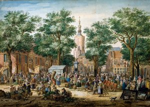 Wielki Zielony Rynek w Hadze, 1769