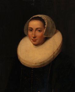 Portret damy, początek XVII wieku