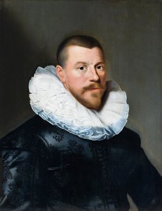 Portret mężczyzny w średnim wieku autorstwa Paulus Moreelse