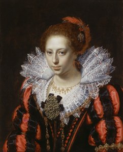 Portret młodej damy, ok. 1620 autorstwa Paulus Moreelse