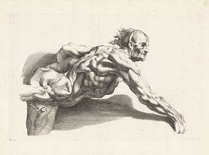 Studium anatomiczne chudego mężczyzny Książka rysunkowa Petera Paula Rubensa (tytuł serii)