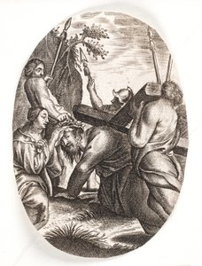Chrystus niosący krzyż autorstwa Paulus Pontius