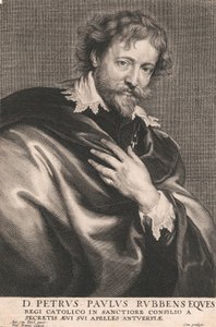 Petrus Paulus Rubbens autorstwa Paulus Pontius