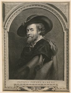 Portret Petera Paula Rubensa autorstwa Paulus Pontius