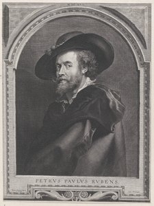 Portret Petera Paula Rubensa, lat 46, 1630., 1630. autorstwa Paulus Pontius