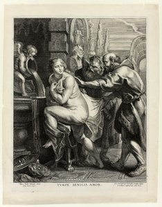 Zuzanna i starcy autorstwa Paulus Pontius
