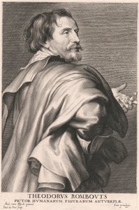 Theodore Rombouts, malarz postaci ludzkich z Antwerpii autorstwa Paulus Pontius