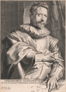 Theodore van Lonius, malarz postaci ludzkich Majors z Louvain autorstwa Paulus Pontius
