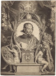 Gaspar de Guzman, hrabia Olivares autorstwa Paulus Pontius, after Sir Peter Paul Rubens, after Diego Velázquez