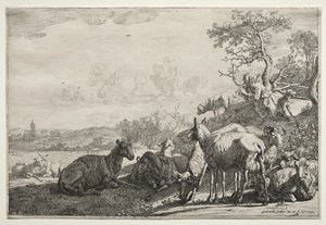 Pasterz, 1644. autorstwa Paulus Potter