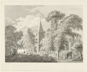 Widok wsi w Maartensdijk, 1753