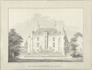 Dom Maarsbergen, od tyłu