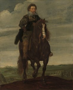 Książę Frederik Hendrik na koniu
