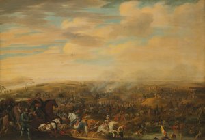 Książę Maurycy w bitwie pod Nieuwpoort, 2 lipca 1600