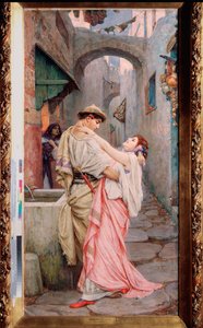 ""Messaline"" Reprezentacja Valeria Messalina, grande debauchee de la Rome antique. Peinture de Pavel Alexandrovich Svedomsky (Svedomski) (1849-1904) 1900 Kazań, Państwowe Muzeum Sztuki Republiki Tatarstan, Rosja