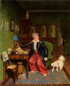 Arystokrata je śniadanie lub jedwab na brzuchu i nic w środku, 1849-1850, 1965.
