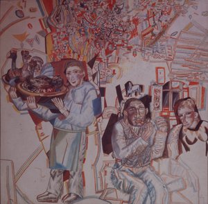 Restauracja autorstwa Pavel Nikolayevich Filonov