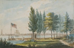 Filadelfia zza rzeki Delaware, 1811-ca. 1813.