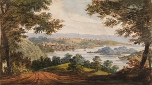 Waszyngton i Georgetown z Alexandria Road, 1811-ca. 1813.