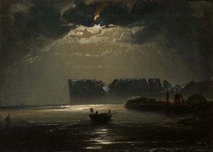 Przylądek Północny przy Moonlight, 1848.