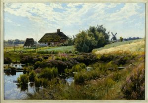 Letni dzień na wsi autorstwa Peder Monsted