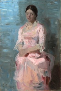 Portret Frederikke Tuxen, 1882