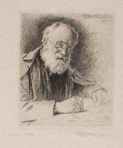 Duński: Lorenz Frölich autorstwa Peder Severin Krøyer