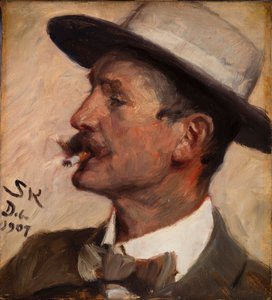 Hans Gyde Petersen autorstwa Peder Severin Krøyer
