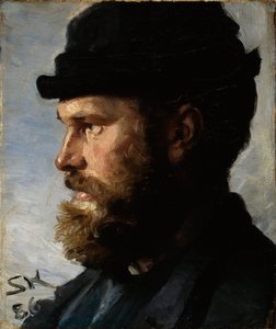 Michael Ancher autorstwa Peder Severin Krøyer