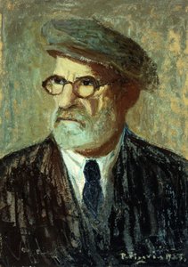 Autoportret; autoportret autorstwa Pedro Figari