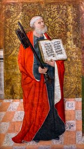Święty Piotr (tempera na drewnie)