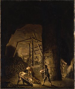 Galeria w kopalniach miedzi Falun autorstwa Pehr Hilleström