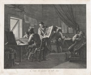 Warsztat Graficzny, 1750-1800., 1750-1800. autorstwa Pellegrino dal Colle