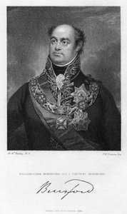 William Beresford, 1. wicehrabia Beresford, brytyjski żołnierz i polityk, 1830.