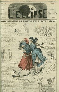 Odłącz stronę albumu Zouave. Okładka w „” L