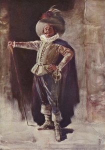 Coquelin, jako Cyrano de Bergerac