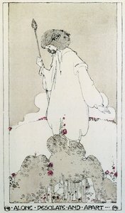 Ilustracja do wiersza Adonais, Elegia na śmierć Johna Keatsa autorstwa Percy Bysshe Shelley