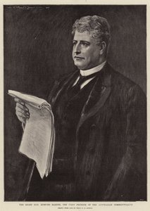 Wielce Szanowny Edmund Barton, Pierwszy Premier Wspólnoty Australijskiej