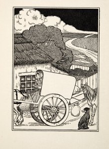 Pies nosiciel, ze Sto anegdot zwierząt, wyd. 1924 autorstwa Percy J. Billingshurst