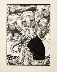 Komedia czworonogów z Stu anegdot zwierząt, wyd. 1924 autorstwa Percy J. Billingshurst