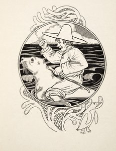 Oswojona kolonia, z „Stu anegdot zwierząt”, wyd. 1924 autorstwa Percy J. Billingshurst
