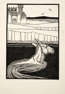 Odrzucona dupa, z „Stu anegdot zwierząt”, wyd. 1924 autorstwa Percy J. Billingshurst