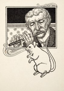 Musical Myszy, z „Stu anegdot zwierząt”, wyd. 1924 autorstwa Percy J. Billingshurst
