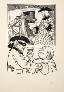 Stare obyczaje, z „Stu anegdot zwierząt”, wyd. 1924 autorstwa Percy J. Billingshurst