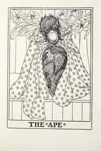 Małpa, z Fontaine Fables, wyd. 1905